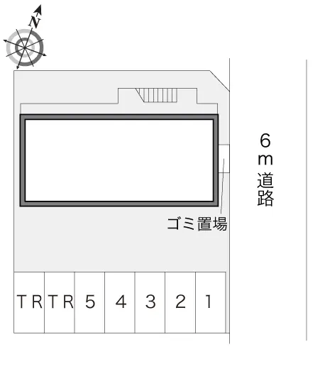 ★手数料０円★相模原市緑区東橋本２丁目　月極駐車場（LP）